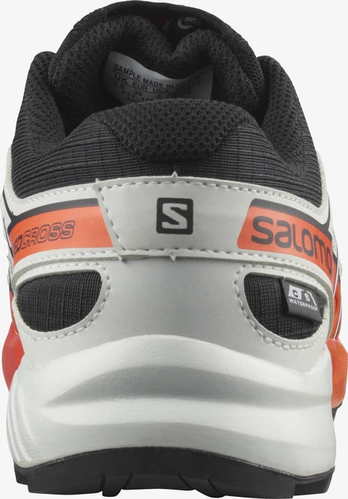 Salomon Speedcross CSWP black/lunar rock/cherry tomato (Junior)