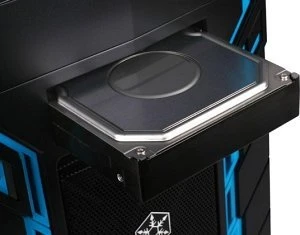 SilverStone Precision PS06 blau, Acrylfenster
