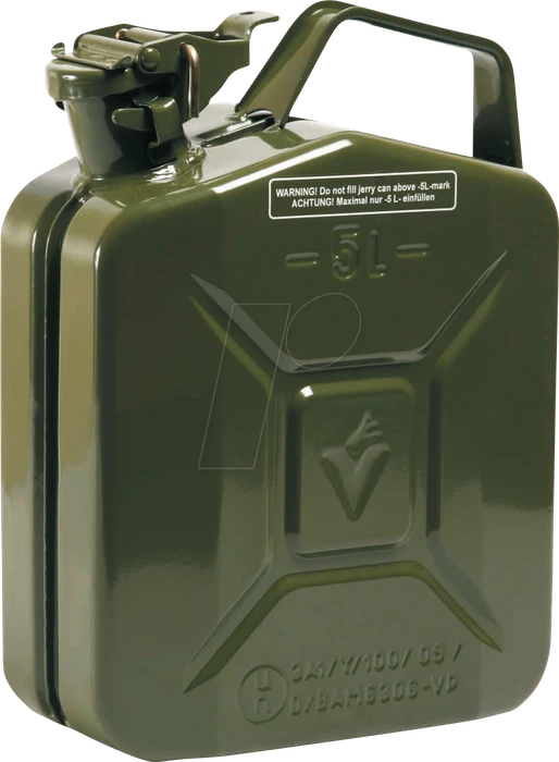 Valpro Metallkanister 5l grün