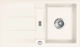 systemceram Genea 87 F Einbau Becken reversibel mit Ablauffernbedienung jasmin