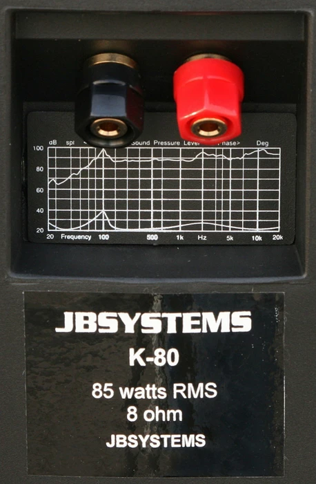 JB Systems K-80 schwarz, Paar