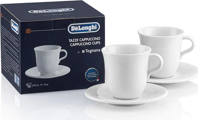 DeLonghi Cappuccino Porzellantassen-Set, 4-tlg.