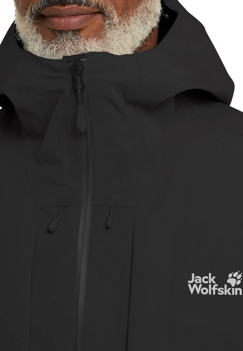 Jack Wolfskin Icecape 3in1 Down Funktionsjacke schwarz (Herren)