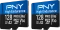 PNY Pro Elite High Endurance R100/W90 128GB Kit, UHS-I U3, A2, Class 10, 2er-Pack Vorschaubild