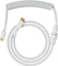 Glorious Premium Coiled Cable USB-C auf USB-A, vergoldet, Tastaturkabel (Spiral-Textilkabel), 1.37m, Ghost White Vorschaubild