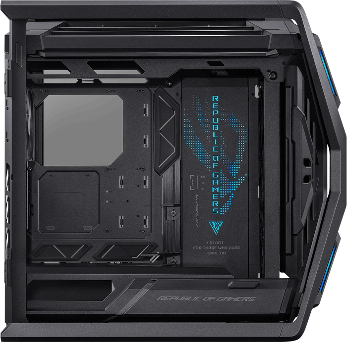 ASUS ROG Hyperion GR701 BTF Edition, Glasfenster