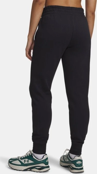 Under Armour Rival Fleece Trainingshose lang schwarz/weiß (Damen)
