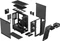 Fractal Design Meshify 2 Compact Gray TG Light Tint, Glasfenster Vorschaubild
