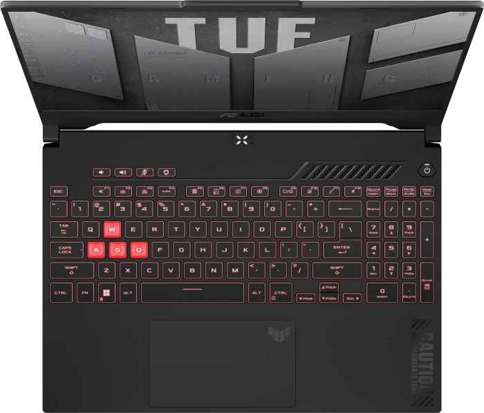 ASUS TUF Gaming A15 (2024) FA507UI-HQ010W, Mecha Gray, Ryzen 9 8945H, 16GB RAM, 1TB SSD, GeForce RTX 4070, DE