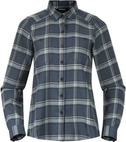 Bergans Tovdal Hemd langarm orion blue/misty forest check (Damen)