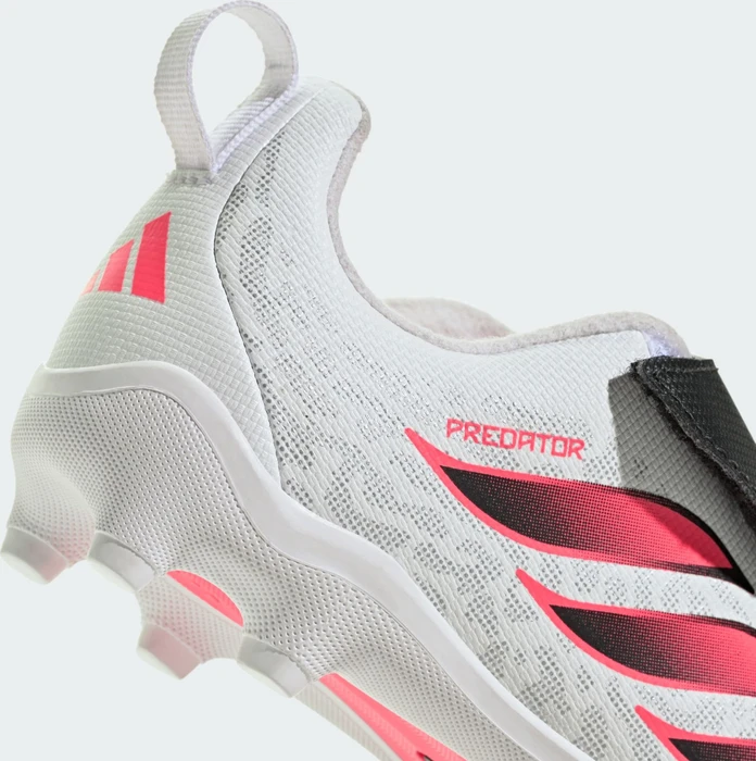 adidas Predator League Fold Over Tongue Velcro FG cloud white/solar turbo/core black (Junior)