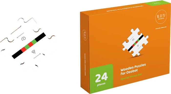 Evollve Ozobot Holzpuzzle Special Moves