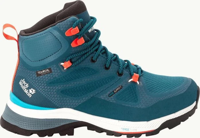 Jack Wolfskin Force Striker Texapore Mid blue/coral (Damen)