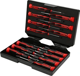 KS Tools Feinmechanik Schraubendrehersatz inkl. Werkzeugbox, 14-tlg.