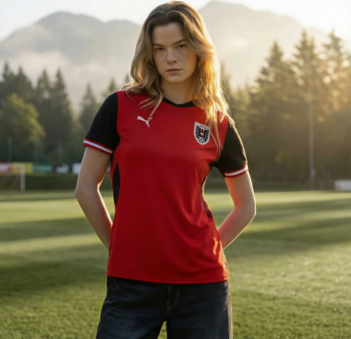 Puma FIFA WM 2026 Österreich Heimtrikot kurzarm (Damen)