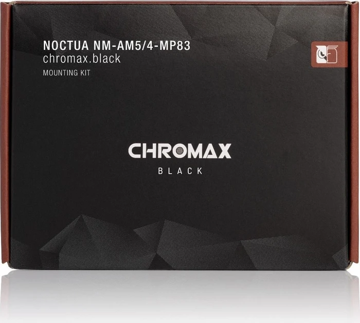 Noctua NM-AM5/4-MP83 chromax.black Mounting Kit, Sockel AM5/AM4 Montage-Kit