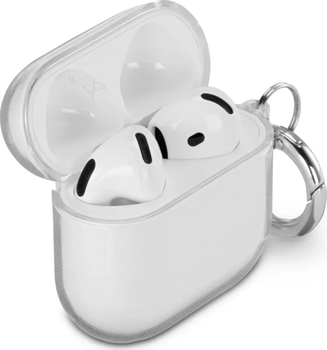 Hama Schutzhülle "Always Clear" für Ladecase Apple AirPods 4. Gen