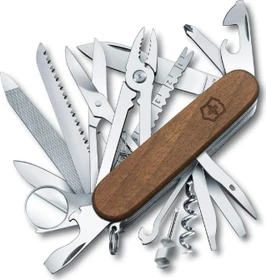 Victorinox SwissChamp Wood Taschenmesser schwarz