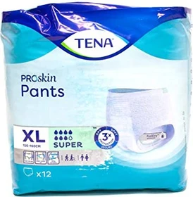 Tena ProSkin Pants Super Schutzhose Größe XL, 12 Stück