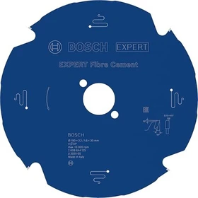 Bosch Professional Expert for Fiber Cement Kreissägeblatt 4Z, 190x1.6x30mm, 1 Stück