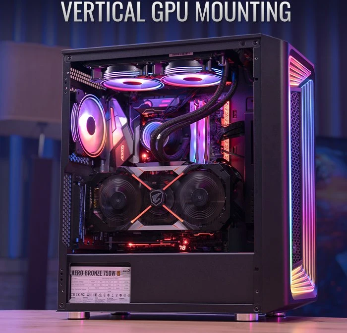 AeroCool Interstellar, Glasfenster