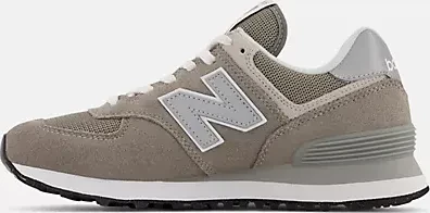 New Balance 574 Core grau/weiß (Damen)