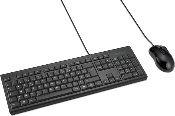 Kensington KM100 EQ Tastatur und Maus Set, USB, FR