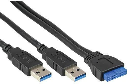 InLine 3.5" Frontpanel, 4x USB 3.0, Multifunktionspanel