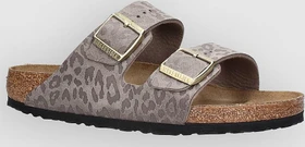 Birkenstock Arizona Synthetik leo grey taupe (Damen)