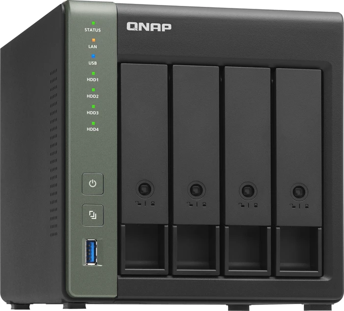 QNAP Turbo Station TS-431KX-2G, 2GB RAM, 1x SFP+ 10Gb/s, 2x RJ-45 1000Base-T