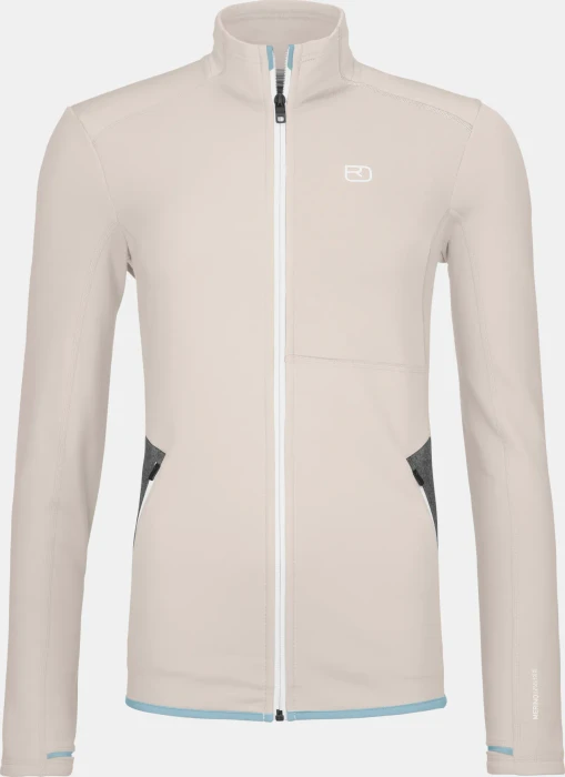 Ortovox Fleece Funktionsjacke white chalk (Damen)