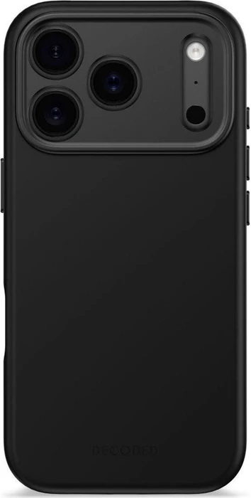 Decoded AntiMicrobial Silicone Back Cover für Apple iPhone 17 Pro phantom black