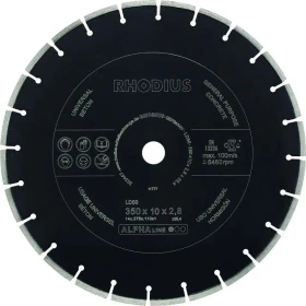 Rhodius LD50 Diamanttrennscheibe, 350x2.8x25.4mm, 1 Stück