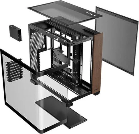 Antec Constellation C8 Curve Wood, Glasfenster