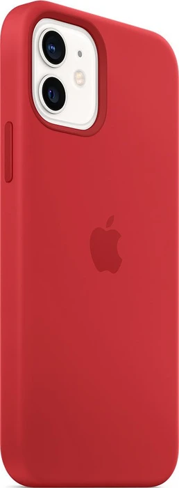 Apple Silikon Case mit MagSafe für iPhone 12/iPhone 12 Pro rot