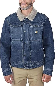 Carhartt Relaxed Fit Denim Sherpa Lined Jacke beech (Herren)