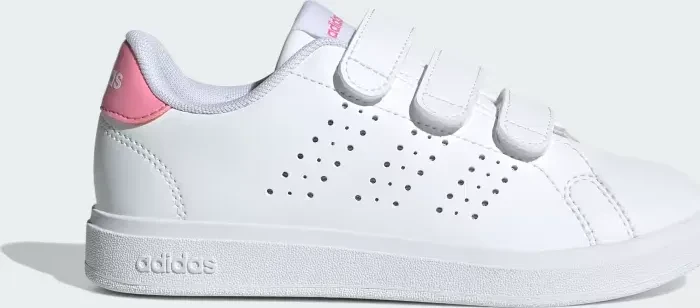 adidas Advantage Base 2.0 cloud white/bliss pink/core black (Junior)