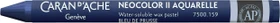 Caran d'Ache Neocolor II Aquarelle Wachskreide, preußischblau, 10er-Pack