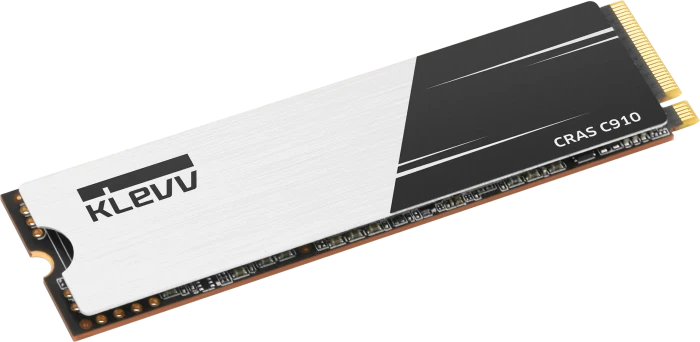 Klevv Cras C910 1TB, M.2 2280 / M-Key / PCIe 4.0 x4, Kühlkörper