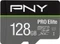 PNY Pro Elite, microSD UHS-I U3, A1 / A2, V30 Vorschaubild