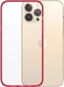 PanzerGlass Clear Case Color AntiBacterial für Apple iPhone 13 Pro Max Strawberry Limited Edition