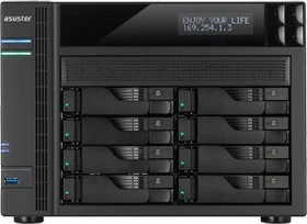 Asustor AS7008T, 2GB RAM, 2x RJ-45 1000Base-T, 3x USB-A 3.0