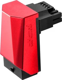 CableMod 12VHPWR Winkeladapter 90 Grad, Variante B, Sense-Pins an der Oberseite, rot