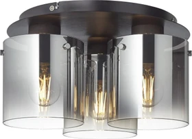 Brilliant Beth Deckenleuchte kaffee/rauchglas