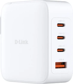 D-Link GaN Ladegerät, 3x USB-C + 1x USB-A, 140W