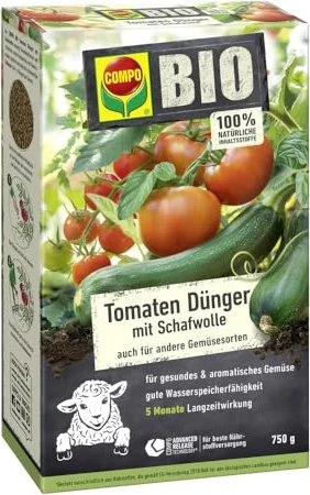 Evergreen Garden Care Compo Bio Tomatendünger mit Schafwolle, 750g