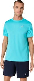 Asics Core SS Laufshirt kurzarm energy aqua (Herren)