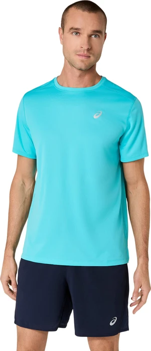 Asics Core SS Laufshirt kurzarm energy aqua (Herren)