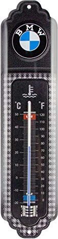 Nostalgic Art Retro Thermometer BMW Classic Pepita, analog