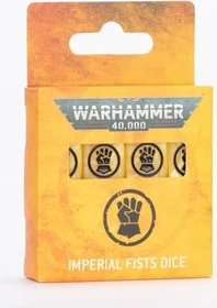 Games Workshop Warhammer 40.000 - Würfelset: Imperial Fists 2025